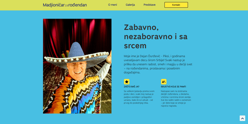 Madjioničar za rodjendan